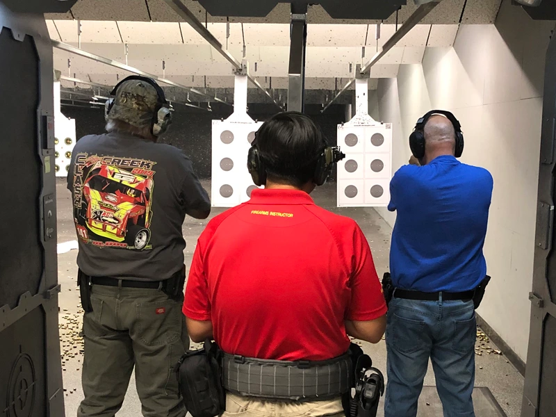 Firearms training articles
